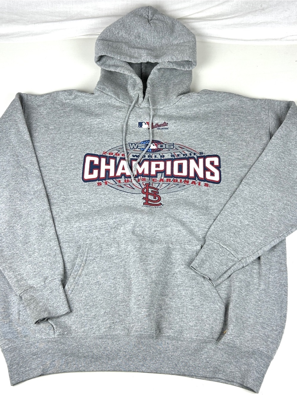 VTG 2006 St. Louis Cardinals MLB Hoodie Men Sz XL Sweatshirt Baseball Lee Sport